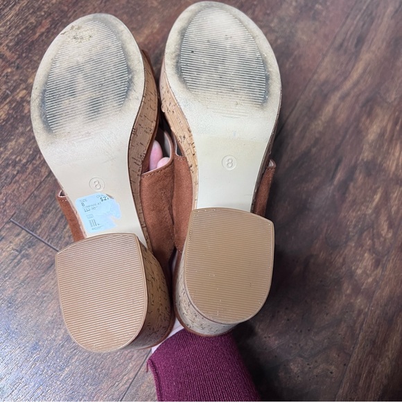 Comfort established 1946 brown suede chunky heels size 8 - Picture 4 of 5